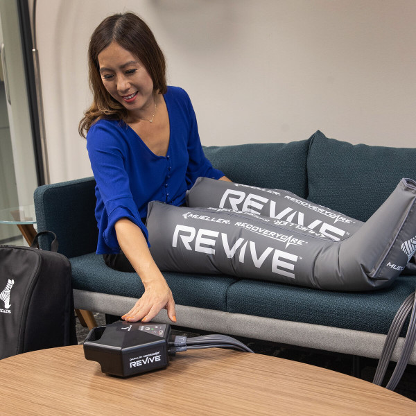 REVIVE™ M2 Gear Pack: Full Leg Boots and M2 Console, Unisex, Large, Gray