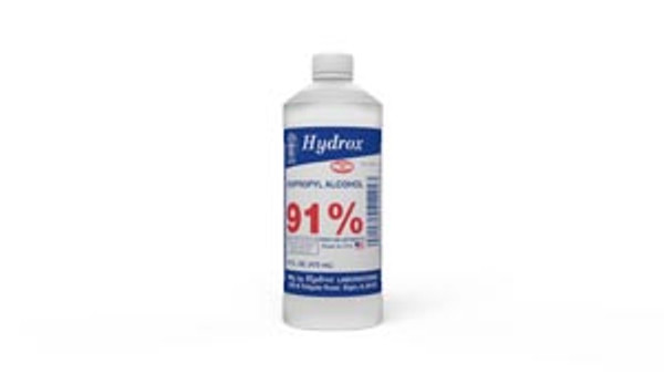 Isopropyl Alcohol 91% 16oz.