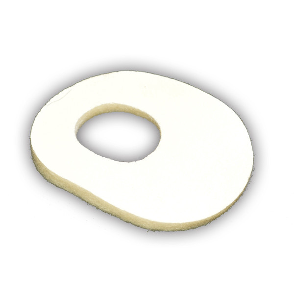 Oval Felt Adhesive 1/8 w/ Cutout 100/bag