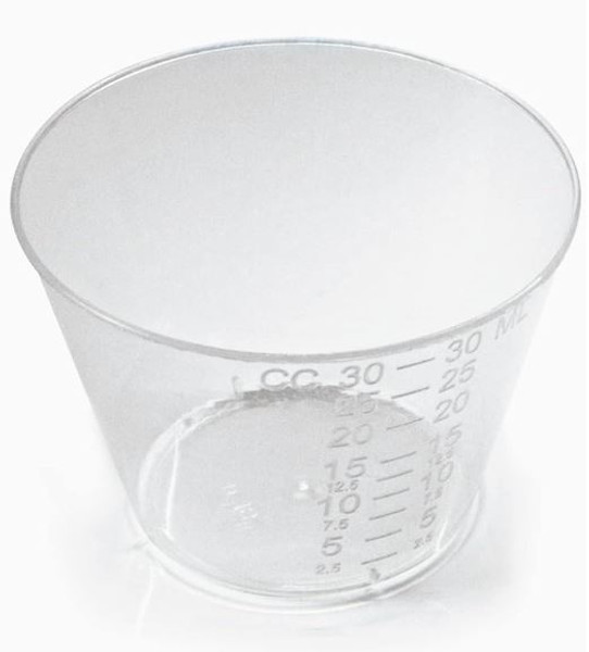 Cup Graduated Med 1oz., 100/SLV