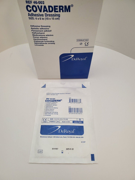 Covaderm 4X6 Adhesive 25 BX