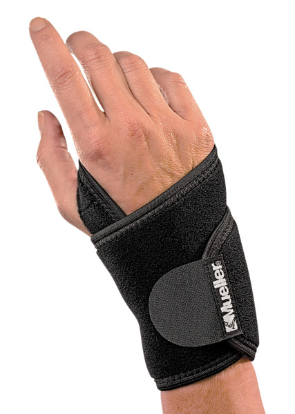 Mueller® Wrist Support Wrap Black OSFM