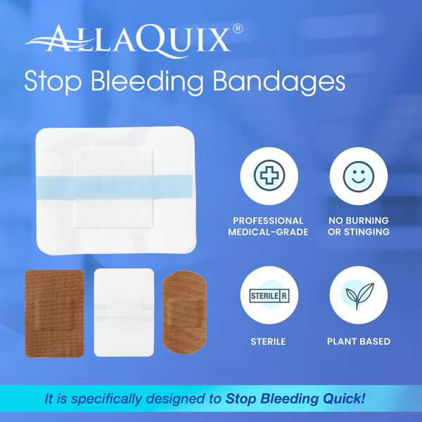 AllaQuix®  Stop Bleeding Bandage Variety PK