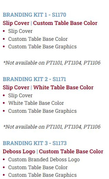 THERA-P™ 5 Section 27" Top Configuration