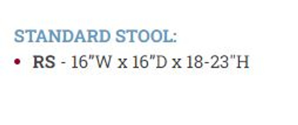 Pivotal Rolling Stool w/o Logo