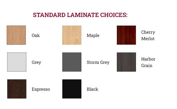 Pivotal Multi-Purpose Cart 32"W x 32"D x 72"H Laminate