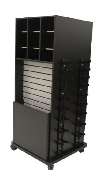 Pivotal Multi-Purpose Cart 32"W x 32"D x 72"H Laminate