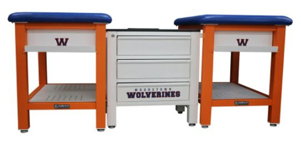 Pivotal Aluma Elite 2 Seat Taping Station 36"D x 36"H