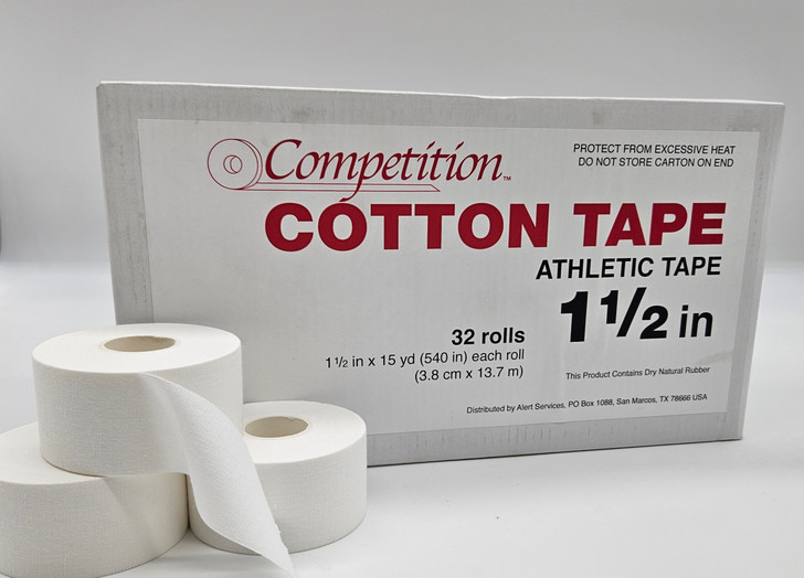 Competition Cotton Tape 1-1/2" x 15yds., 32/Case