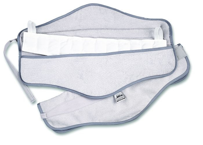 Terry Cover Neck Contour Gray