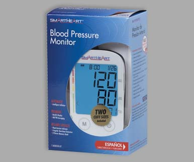 Smartheart Auto Digital Blood Pressure Monitor, 2 Cuffs