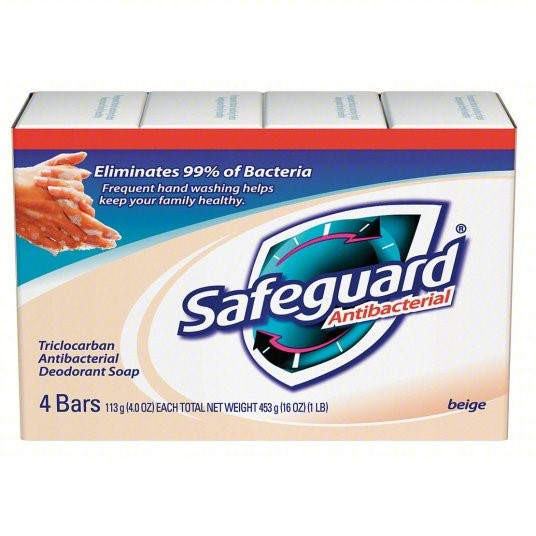 Safeguard Antibacterial Soap, 4oz.