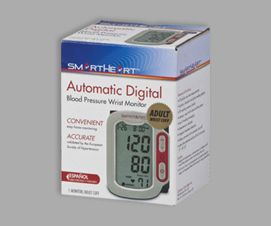 Smartheart Automatic Blood Pressure Monitor Wrist