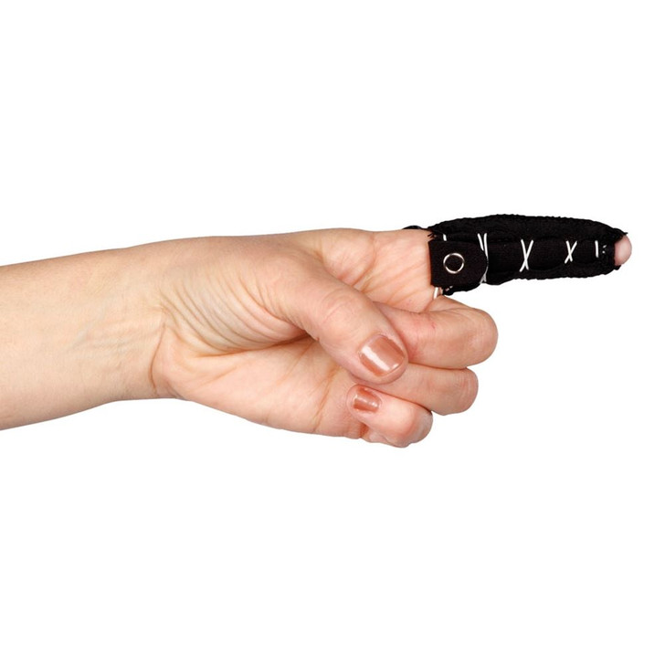 DeRoyal® Finger Hugger Black, 2", Small
