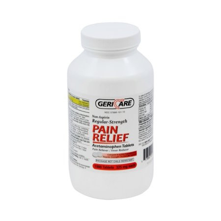 Acetaminophen 325mg, 1,000/Bottle