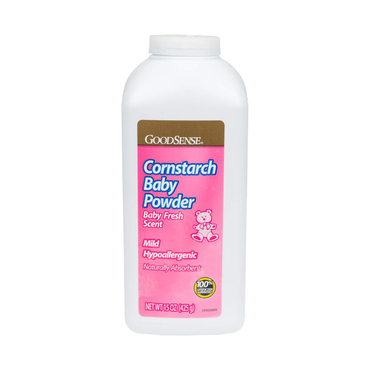 Baby Powder Corn Starch 15oz
