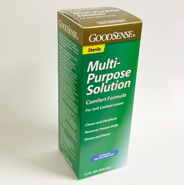 Saline Solution Multi-Pur 12oz