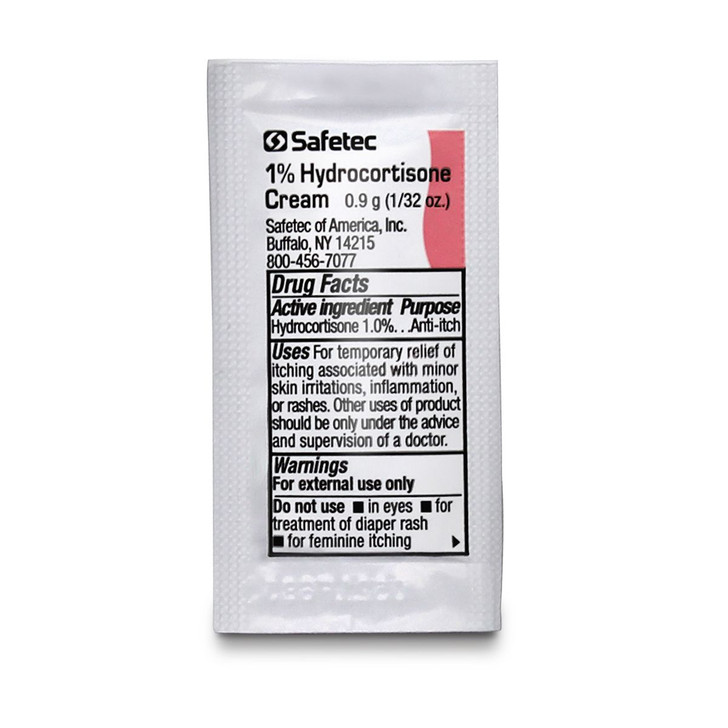 Hydrocortisone Cream 1/32oz 144/Box
