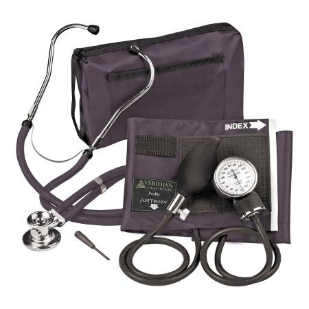 Sterling ProKit™ Adjustable Aneroid Sphygmomanometer with Sprague Stethoscope