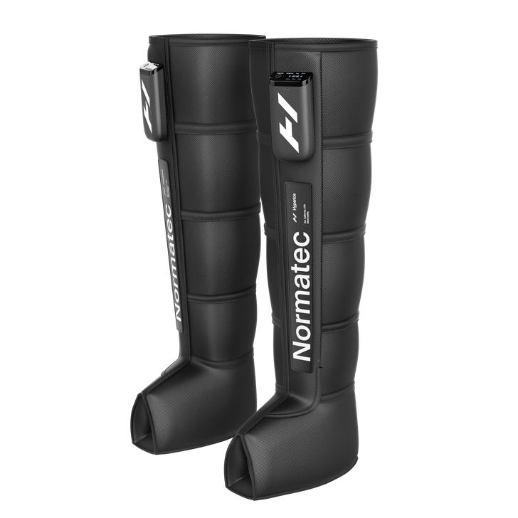 Normatec Elite Package Standard -Boot Pair w/ Control Units, 24V Wall Charger, & Drawstring bag