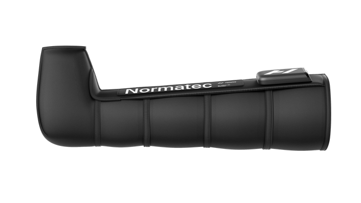 Normatec Elite Package Tall -Boot Pair w/ Control Units, 24V Wall Charger, & Drawstring bag