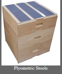 Plyometric Stacking Step Stools Set