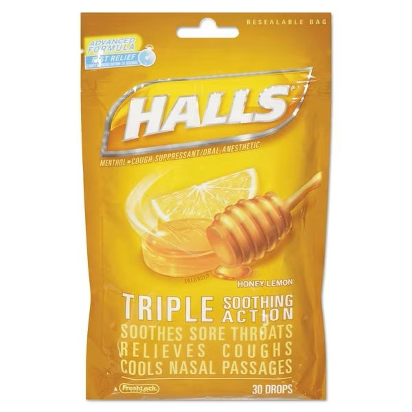 Halls Soothing and Defense Drops