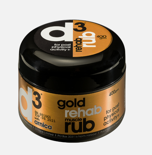 d3® Rehab Muscle Rub Gold 400gr