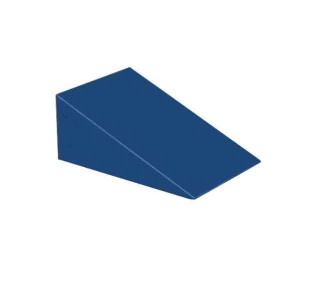 Hausmann Pillow Wedge #37 32" x 20" x 12", Blue