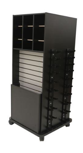 Pivotal Multi-Purpose Cart 32"W x 32"D x 72"H Laminate