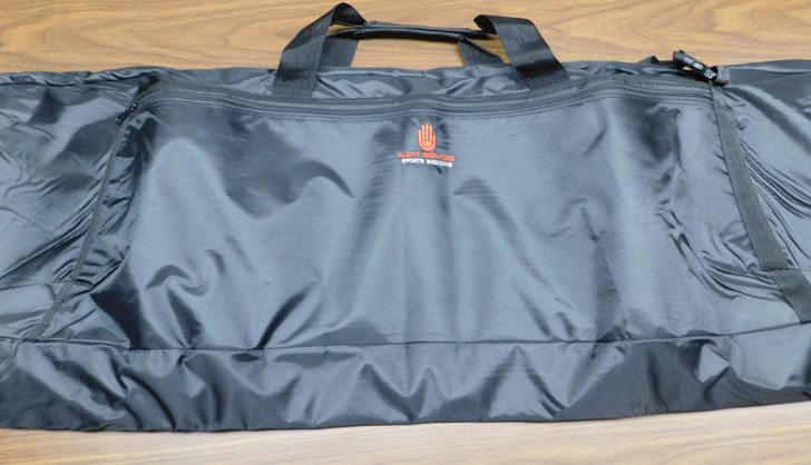 Alert Crutch Bag, Empty, Black, 15" x 60" x 4"