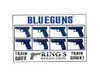 Blue Training Guns By Rings