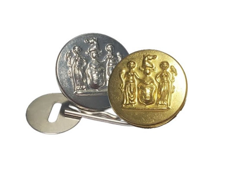 NJ Gold/Silver buttons