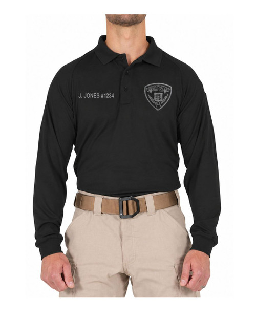 Men's Performance Long Sleeve Polo