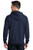 Core Fleece Full-Zip Hooded Sweatshirt in Navy