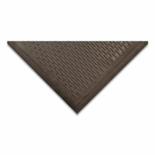 NOTRAX MAT345 RUBBER BRUSH 24X32 BLACK 340S0046BL