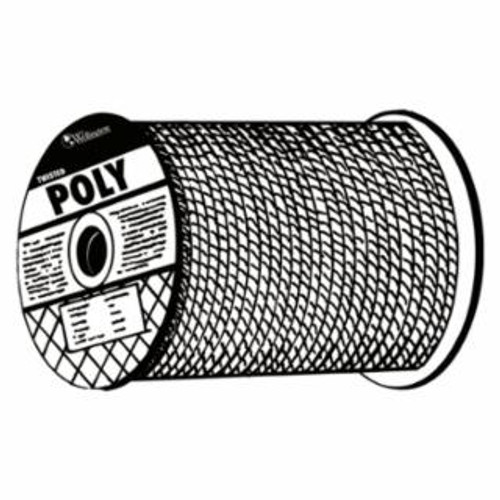 ORION ROPEWORKS INC 3/4 X 600 TWISTED POLYLITE YELLOW 350200-YEL-00300-RL