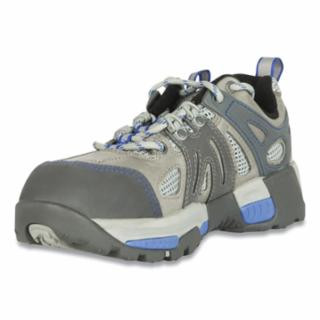 OLIVER BY HONEYWELL GRAY/BLUE  LEATHER LOW HIKER  3 IN  STEEL TOE OL11111-GRY-085
