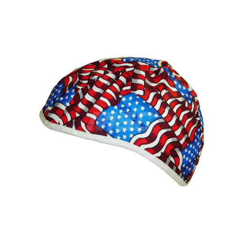COMEAUX CAPS SKULL CAP STARS & STRIPES