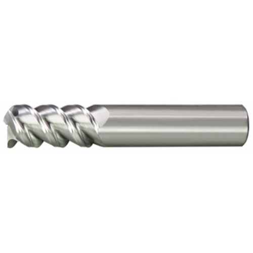 Alfa Tools SCH91636 1/2 x 1/2 Center Cutting 3 Flute 60° Carbide Single End Mill