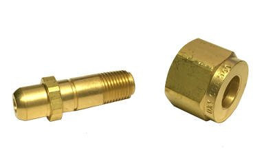 WESTERN ENTERPRISES WE WD2119 OXY NUT/NIPPLECGA540 (62-63)(PKG/2)