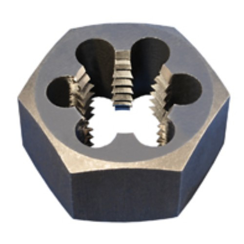 Alfa Tools MHD70772 18 mm x 1.50 Rethreading Hex Die Carbon Steel