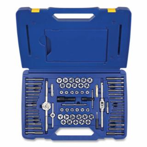 IRWIN 76PC FRACTIONAL/METRIC TAP & HEX