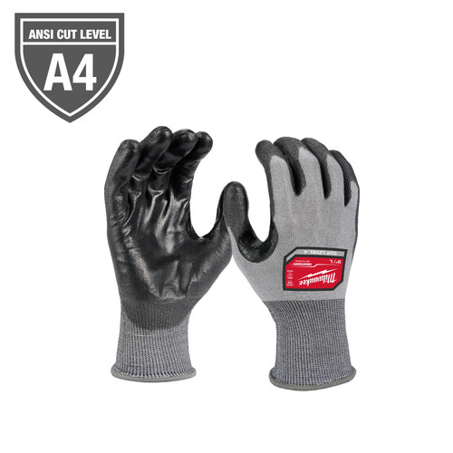 Milwaukee 48-73-8742 Cut Level 4 High Dexterity Polyurethane Dipped Gloves