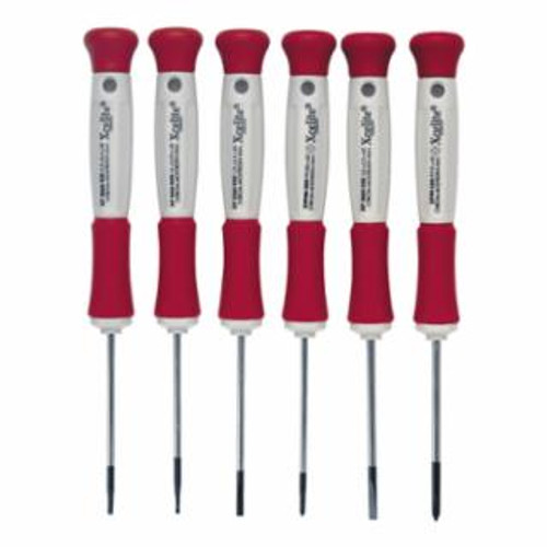 WELLER XCELITE 15771 6-PC. PRECISION SCREWDRIVER SET ESD SAFE