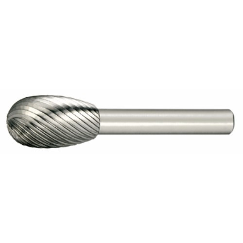 Alfa Tools BH74264 Q-909 1/2 Olive Shape HSS Burr
