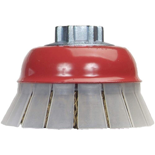 NORTON HP CABLE-CRIMPCUP BRUSHW/GRD 4 X12X.009X 5/8-11