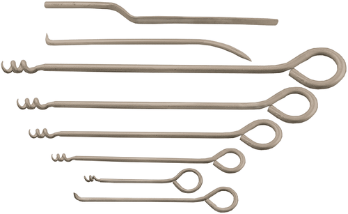 C.S. OSBORNE 08360 8PC. RIGID PACKINGTOOL SET