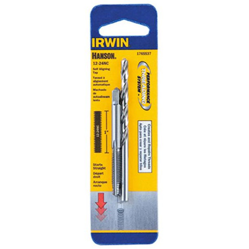 IRWIN PTS DRILL + TAP COMBO 12-24/#16