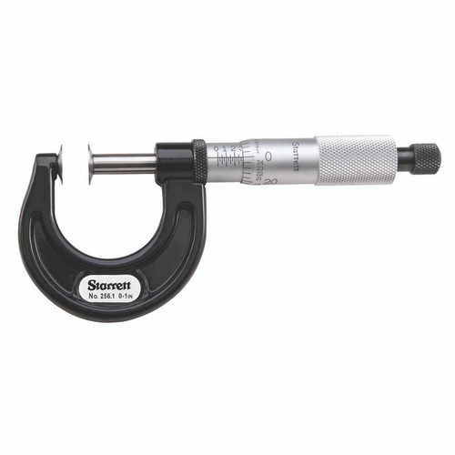 L.S. STARRETT 256RL-1 0-1" DISC TYPE
